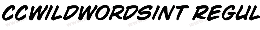 CCWildWordsInt Regul字体转换 CCWildWordsInt Regul字体转换